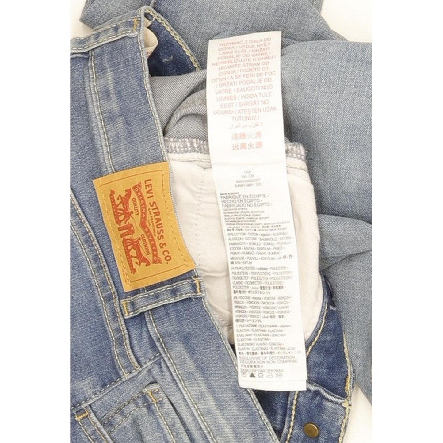 Levi's 720 Kids Women Blue Skinny Slim Jeans W24 L25