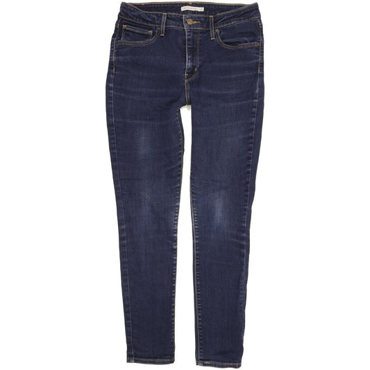 Levi's 721 Women Blue Skinny Slim Stretch Jeans W31 L29