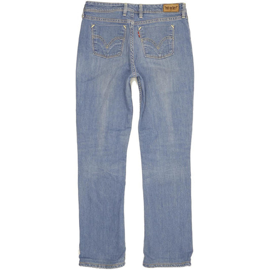 Levi's Women Blue Straight Regular Stretch Jeans W30 L29