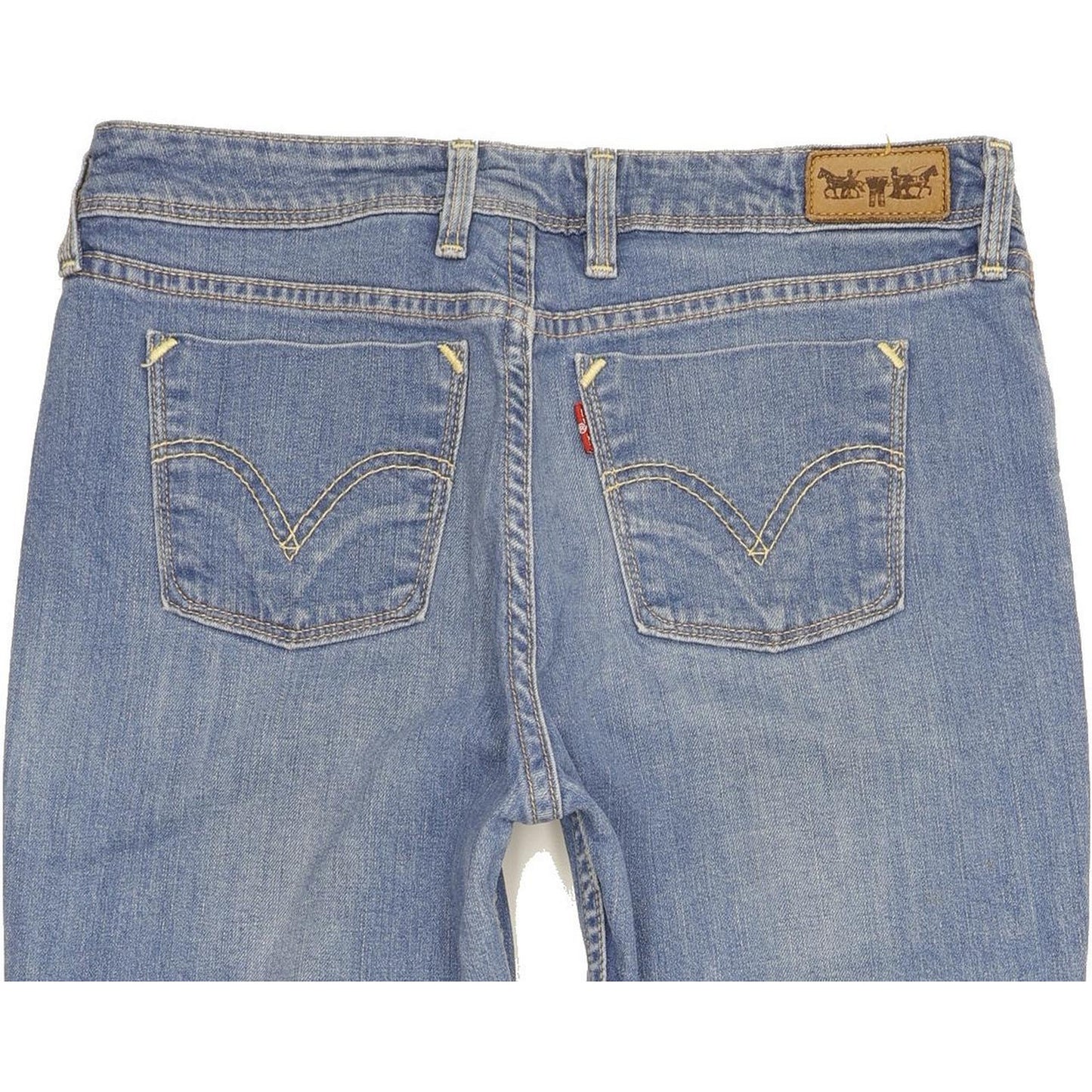 Levi's Women Blue Straight Regular Stretch Jeans W30 L29