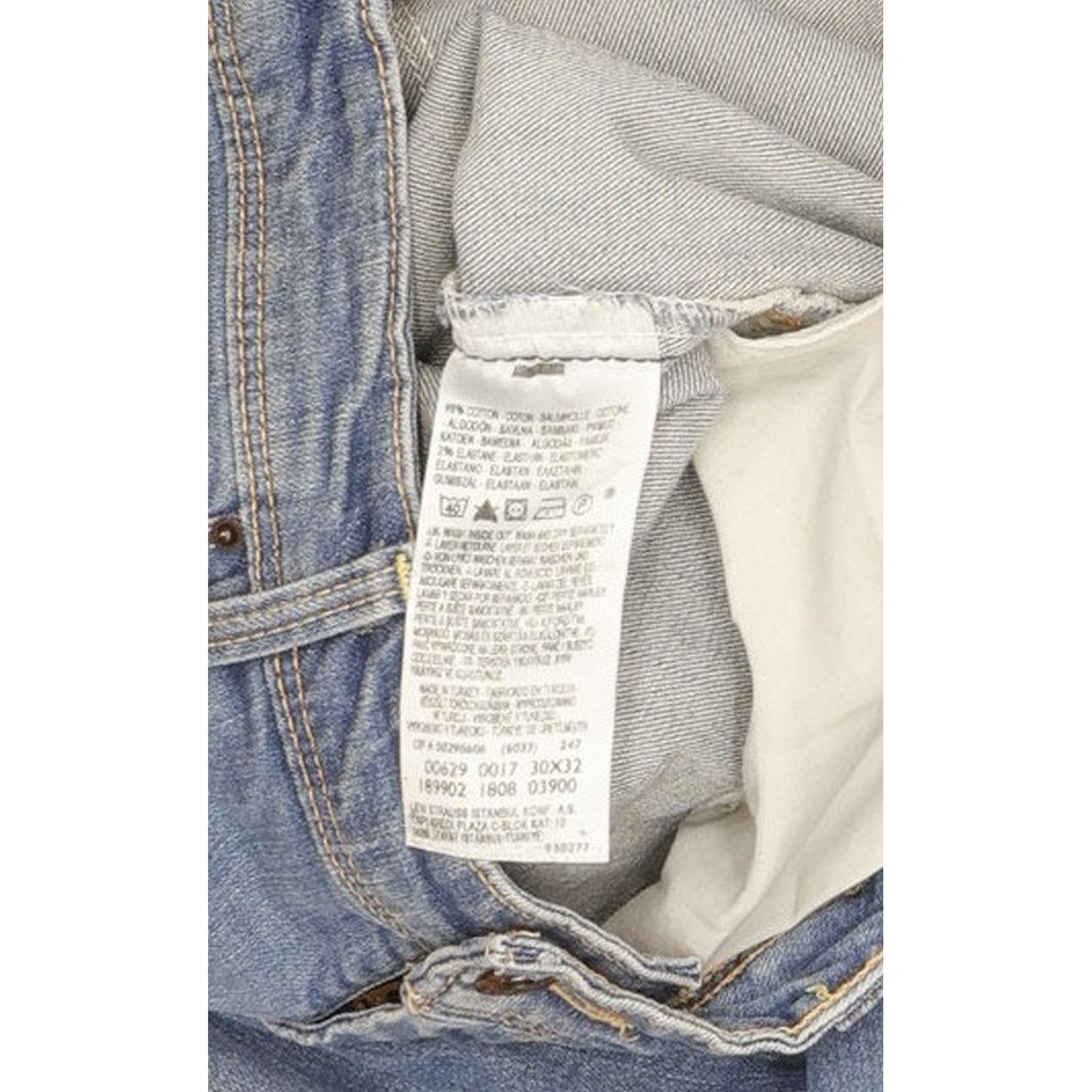 Levi's Women Blue Straight Regular Stretch Jeans W30 L29