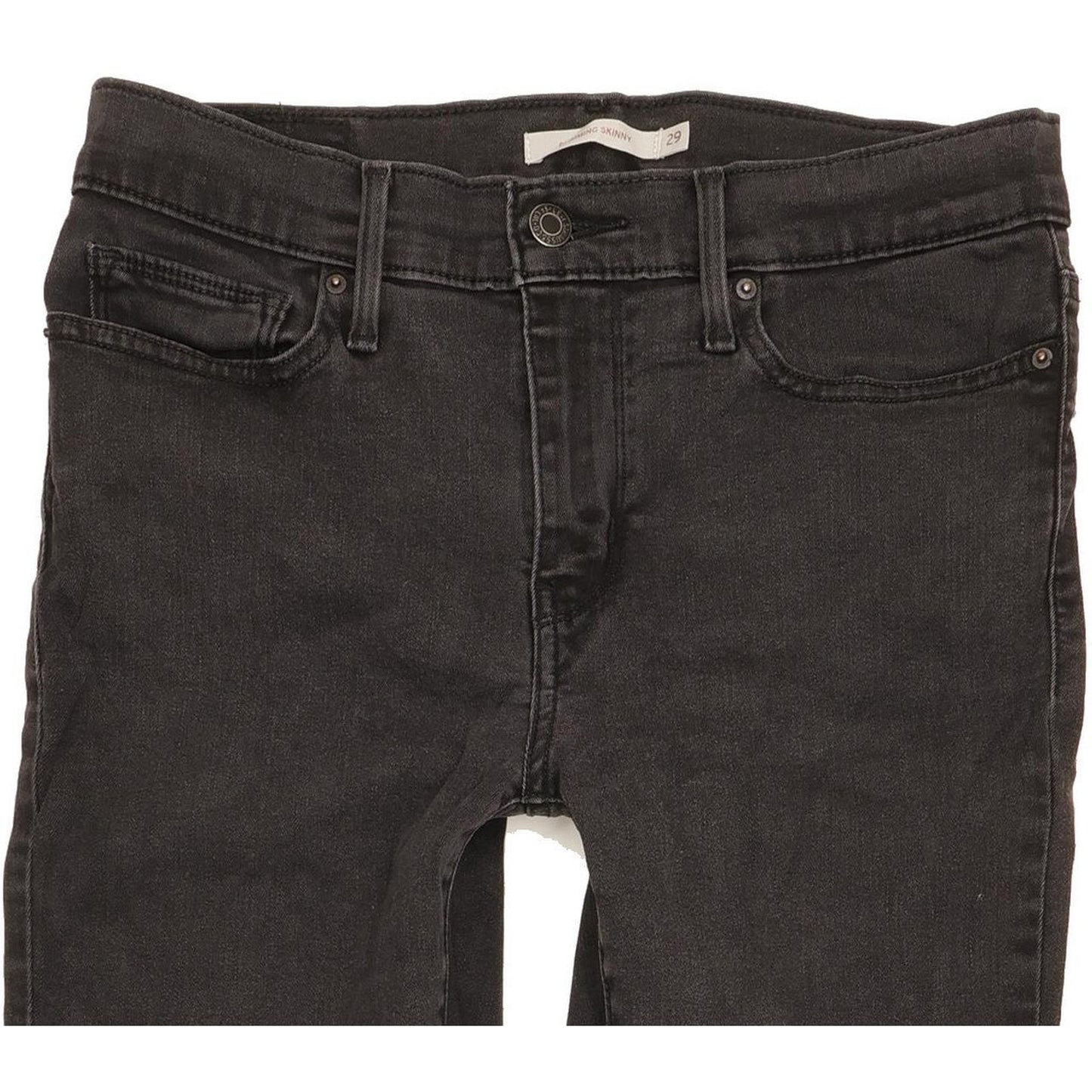 Levi's Slimming Women Black Skinny Slim Jeans W29 L26