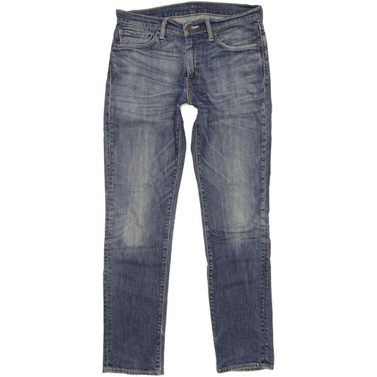 Levi's 511 Men Blue Straight Slim Jeans W32 L33