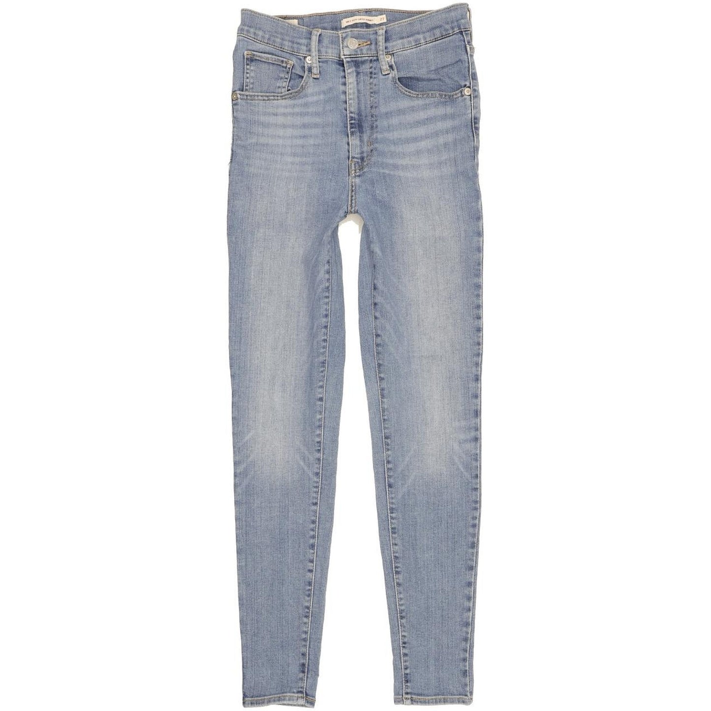 Levi's Mile Blue Skinny Slim Stretch Jeans High Waisted W27 L28