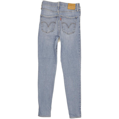 Levi's Mile Blue Skinny Slim Stretch Jeans High Waisted W27 L28