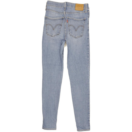 Levi's Mile Blue Skinny Slim Stretch Jeans High Waisted W27 L28