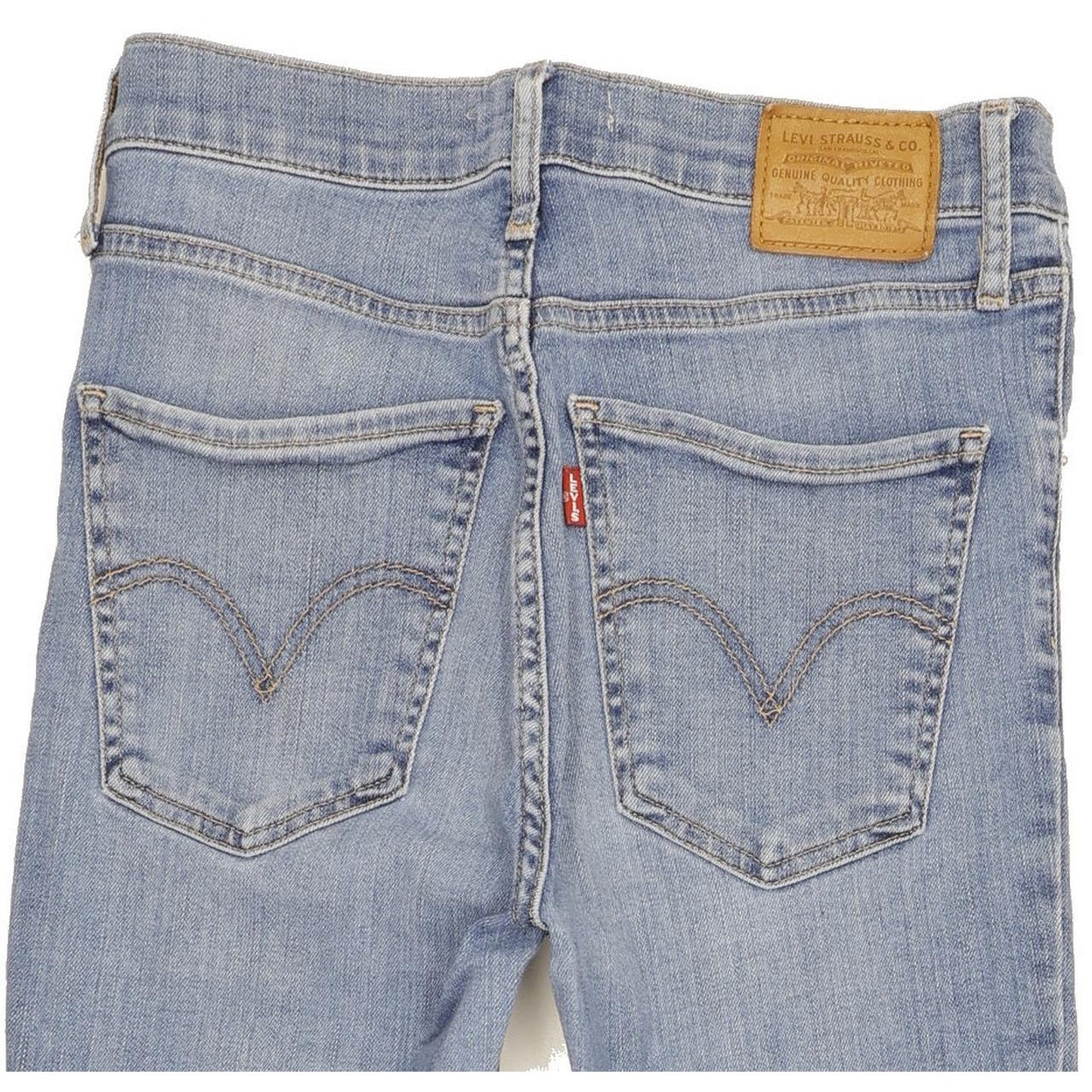 Levi's Mile Blue Skinny Slim Stretch Jeans High Waisted W27 L28
