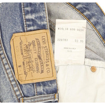 Levi's 630 Men Blue Straight Regular Jeans W33 L28