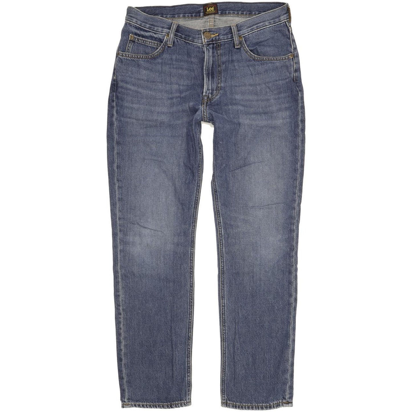 Lee Morton Men Blue Straight Regular Jeans W31 L30