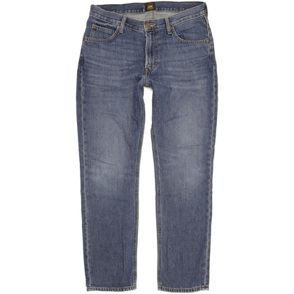 Lee Morton Men Blue Straight Regular Jeans W31 L30