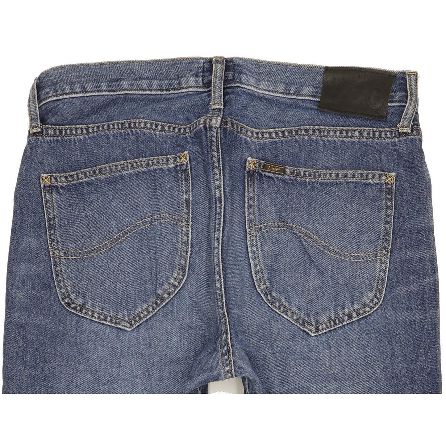 Lee Morton Men Blue Straight Regular Jeans W31 L30