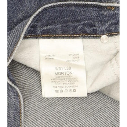 Lee Morton Men Blue Straight Regular Jeans W31 L30