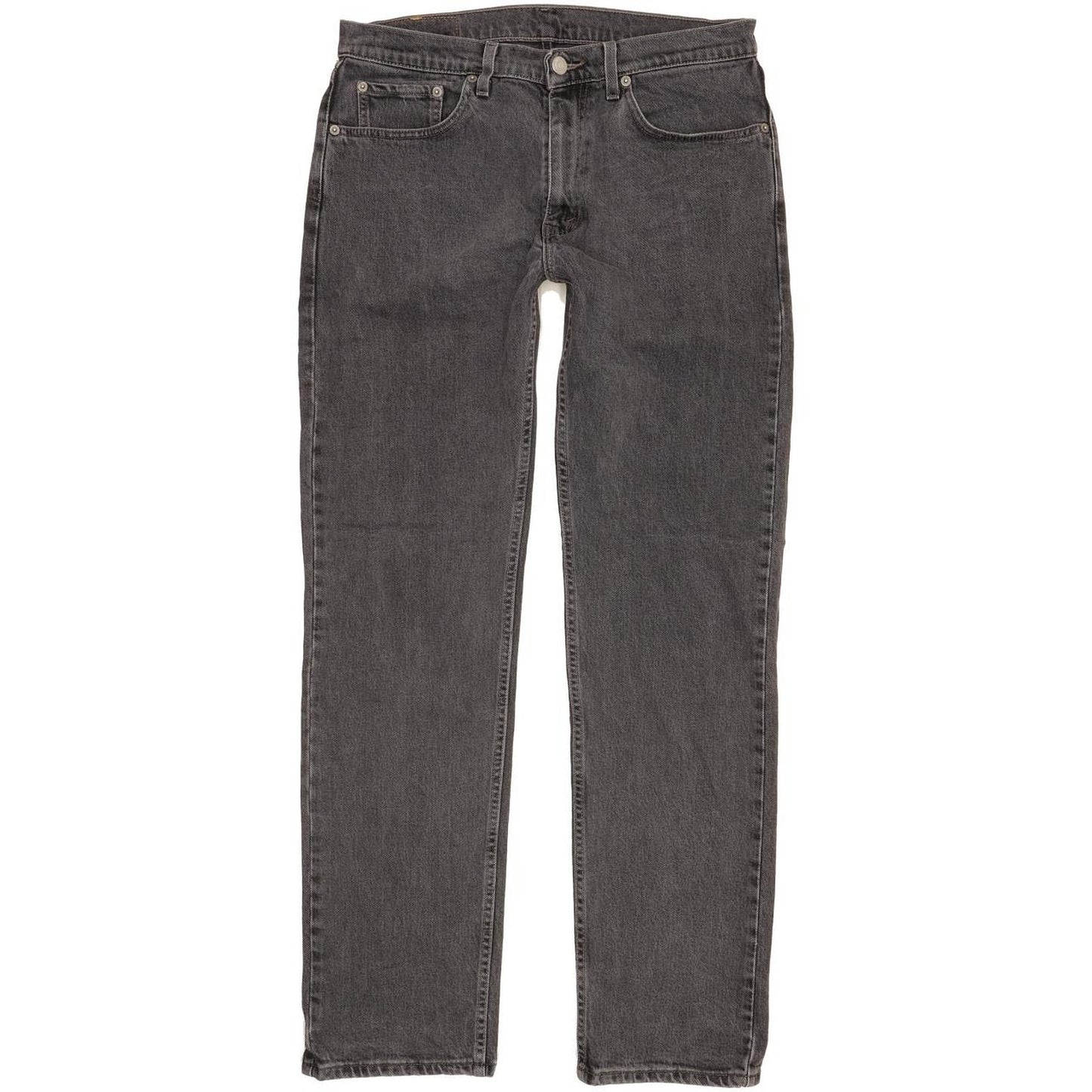 Levi's 505 Men Grey Straight Regular Stretch Jeans W31 L32