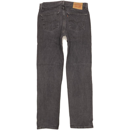 Levi's 505 Men Grey Straight Regular Stretch Jeans W31 L32