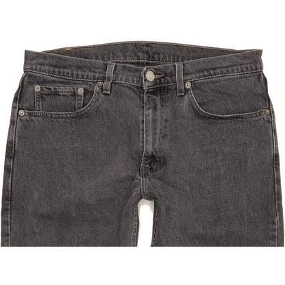 Levi's 505 Men Grey Straight Regular Stretch Jeans W31 L32