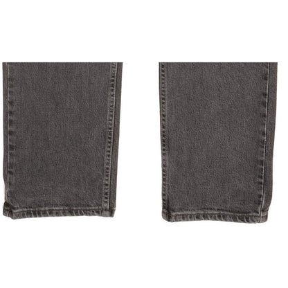 Levi's 505 Men Grey Straight Regular Stretch Jeans W31 L32
