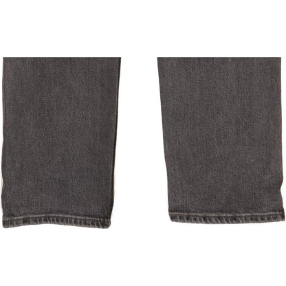 Levi's 505 Men Grey Straight Regular Stretch Jeans W31 L32