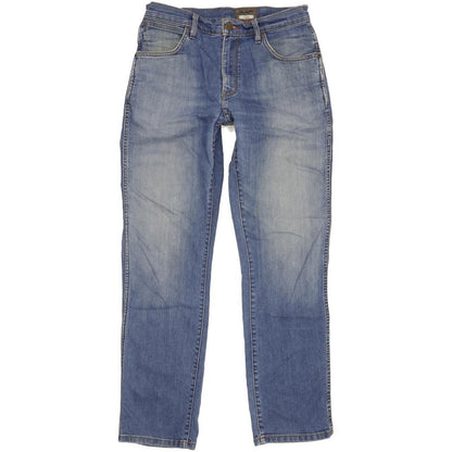 Wrangler Texas Men Blue Straight Regular Stretch Jeans W32 L32
