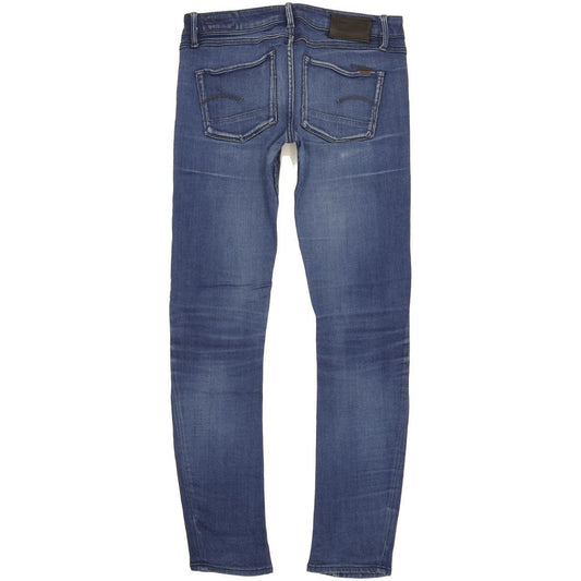 G-Star 3301 Women Blue Skinny Slim Stretch Jeans W28 L31