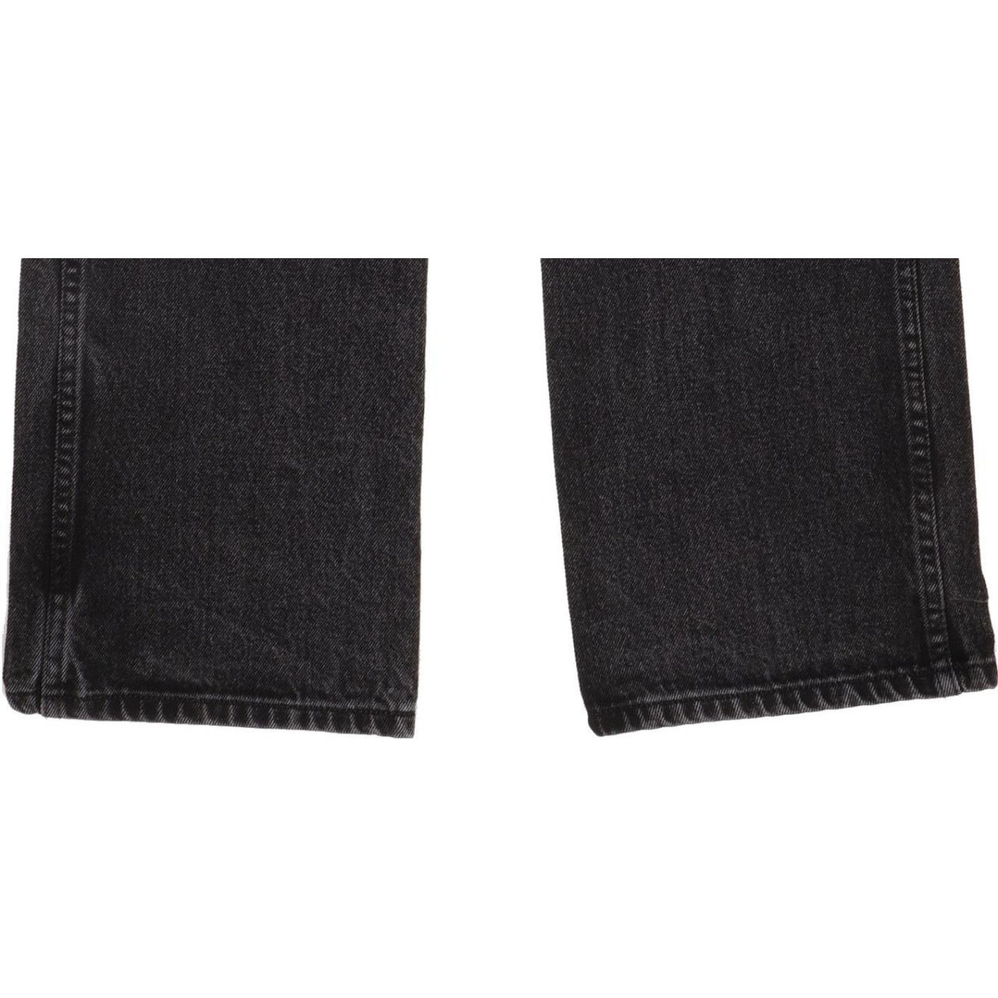 Wrangler Men Charcoal Straight Regular Jeans W33 L32
