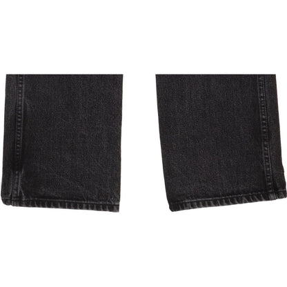 Wrangler Men Charcoal Straight Regular Jeans W33 L32