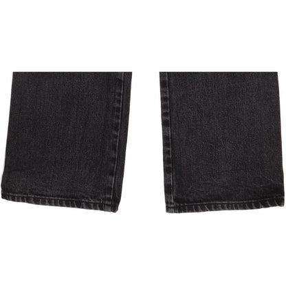 Wrangler Men Charcoal Straight Regular Jeans W33 L32