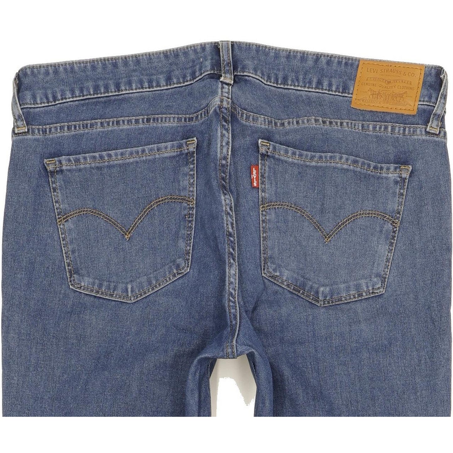 Levi's 711 Women Blue Skinny Slim Stretch Jeans W30 L32