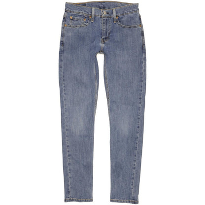 Levi's 512 Men Blue Tapered Slim Stretch Jeans W28 L31