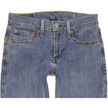 Levi's 512 Men Blue Tapered Slim Stretch Jeans W28 L31