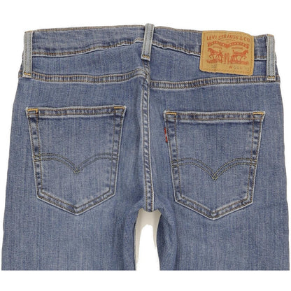 Levi's 512 Men Blue Tapered Slim Stretch Jeans W28 L31