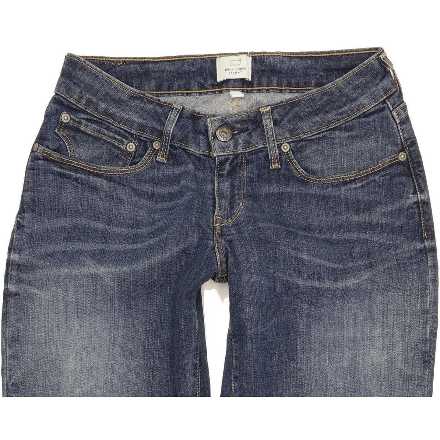 Levi's Bold Curve Women Blue Skinny Slim Stretch Jeans W29 L31