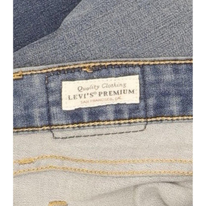 Levi's 711 Women Blue Skinny Slim Jeans W28 L34