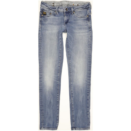 G-Star Midge Women Blue Skinny Slim Stretch Jeans W29 L31