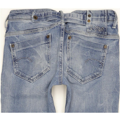 G-Star Midge Women Blue Skinny Slim Stretch Jeans W29 L31