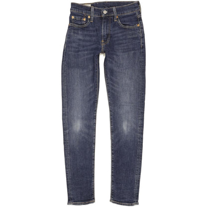 Levi's 512 Men Blue Tapered Slim Stretch Jeans W27 L29