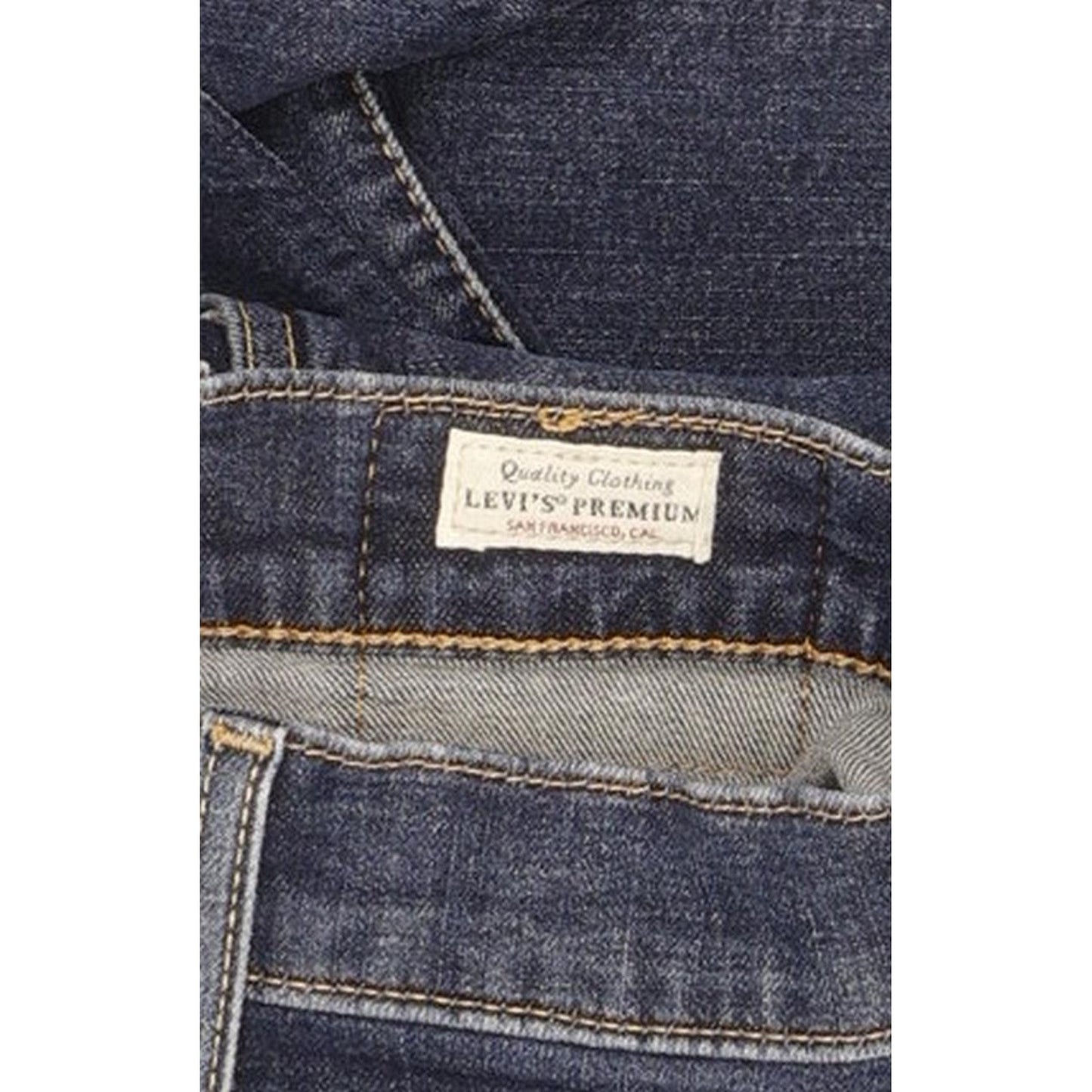 Levi's 512 Men Blue Tapered Slim Stretch Jeans W27 L29