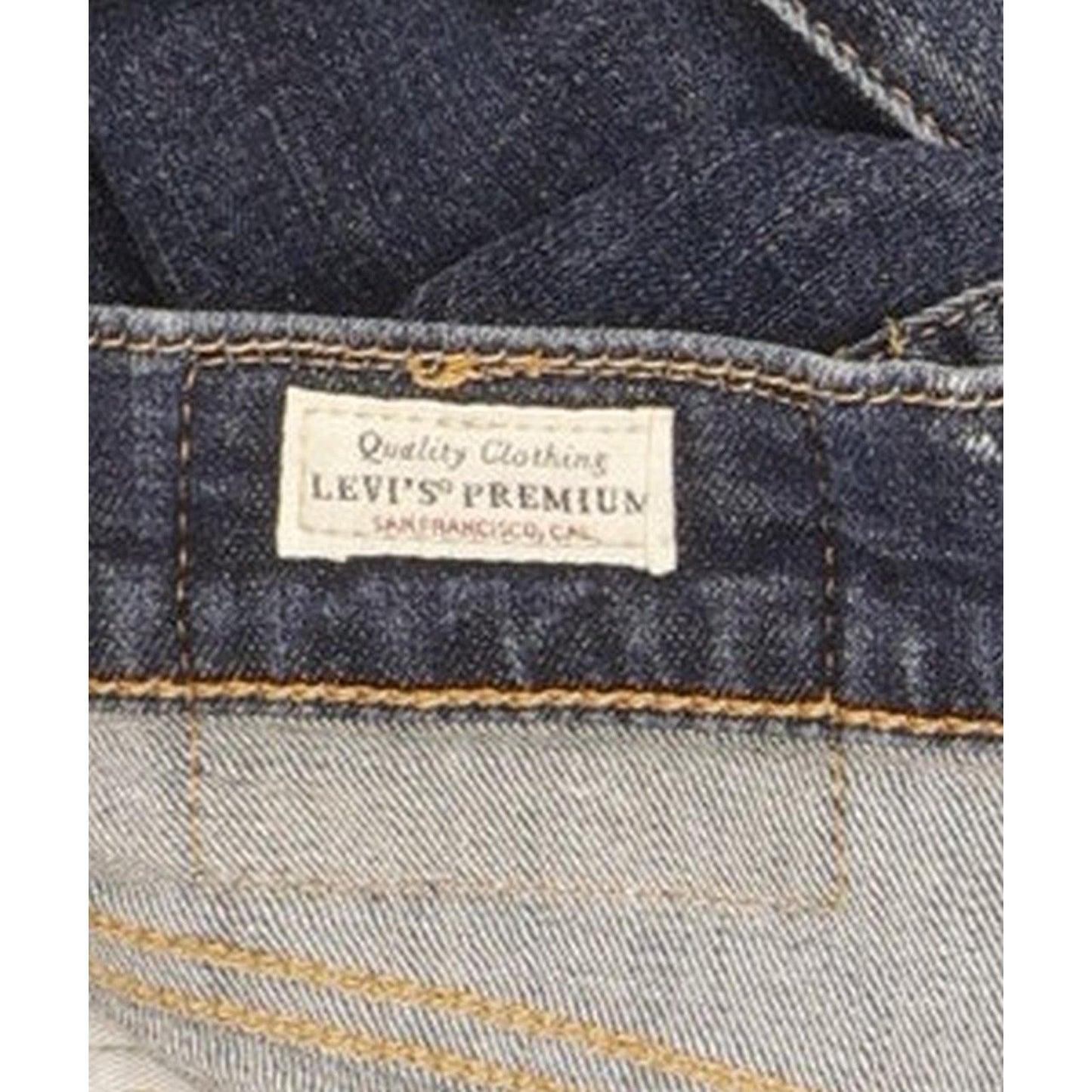 Levi's 512 Men Blue Tapered Slim Stretch Jeans W27 L29