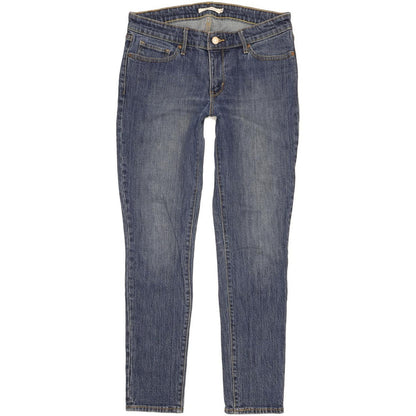 Levi's 711 Women Blue Skinny Slim Stretch Jeans W29 L30