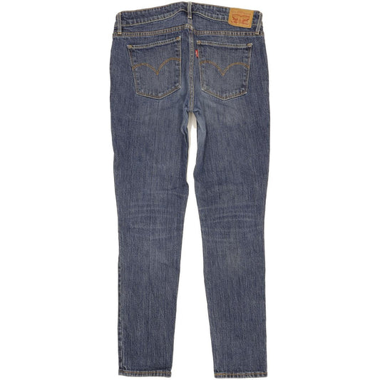 Levi's 711 Women Blue Skinny Slim Stretch Jeans W29 L30