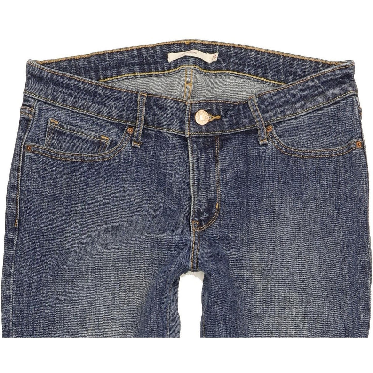 Levi's 711 Women Blue Skinny Slim Stretch Jeans W29 L30