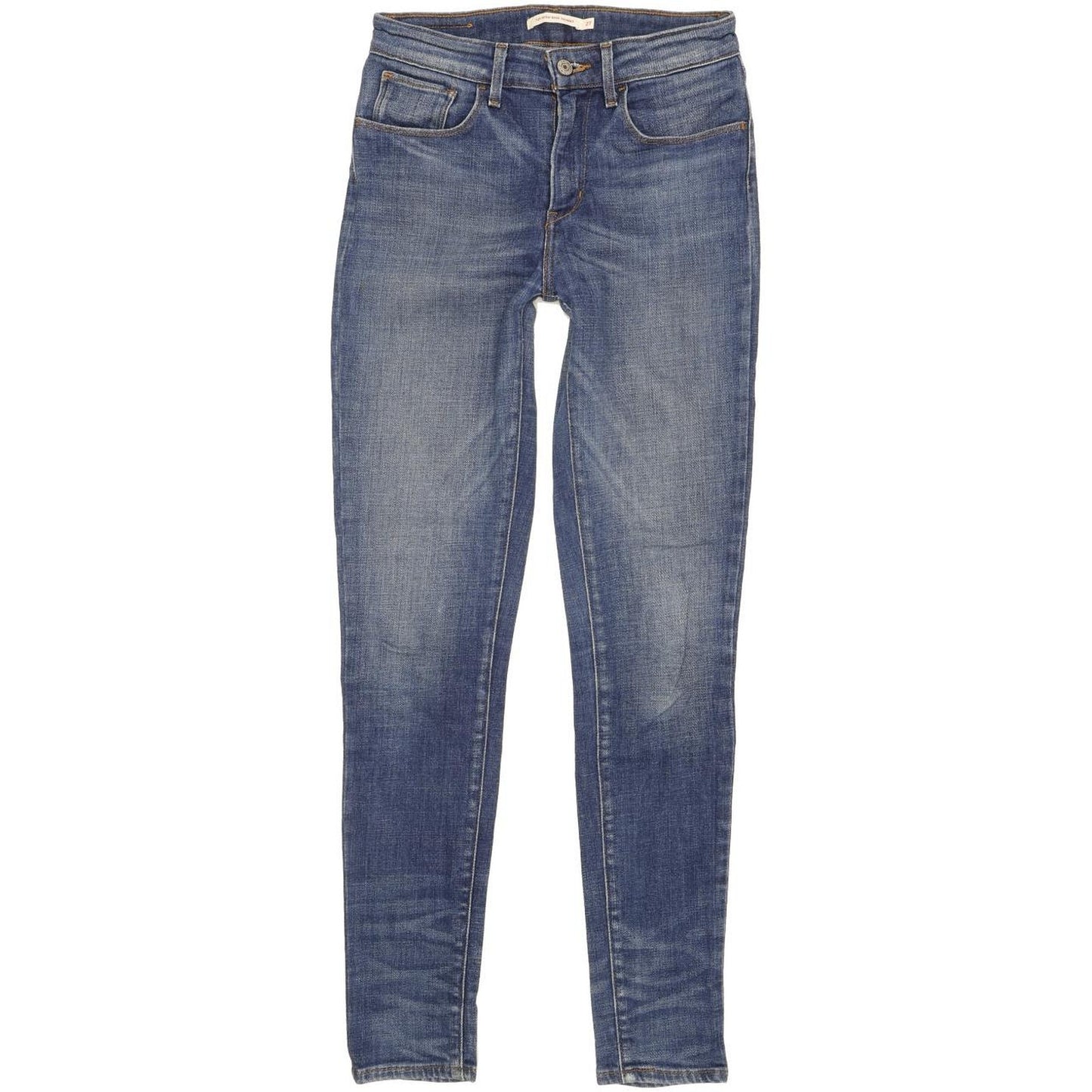 Levi's 721 Women Blue Skinny Slim Stretch Jeans W27 L30