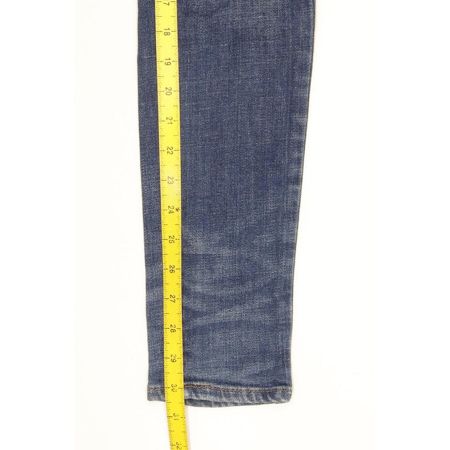 Levi's 721 Women Blue Skinny Slim Stretch Jeans W27 L30