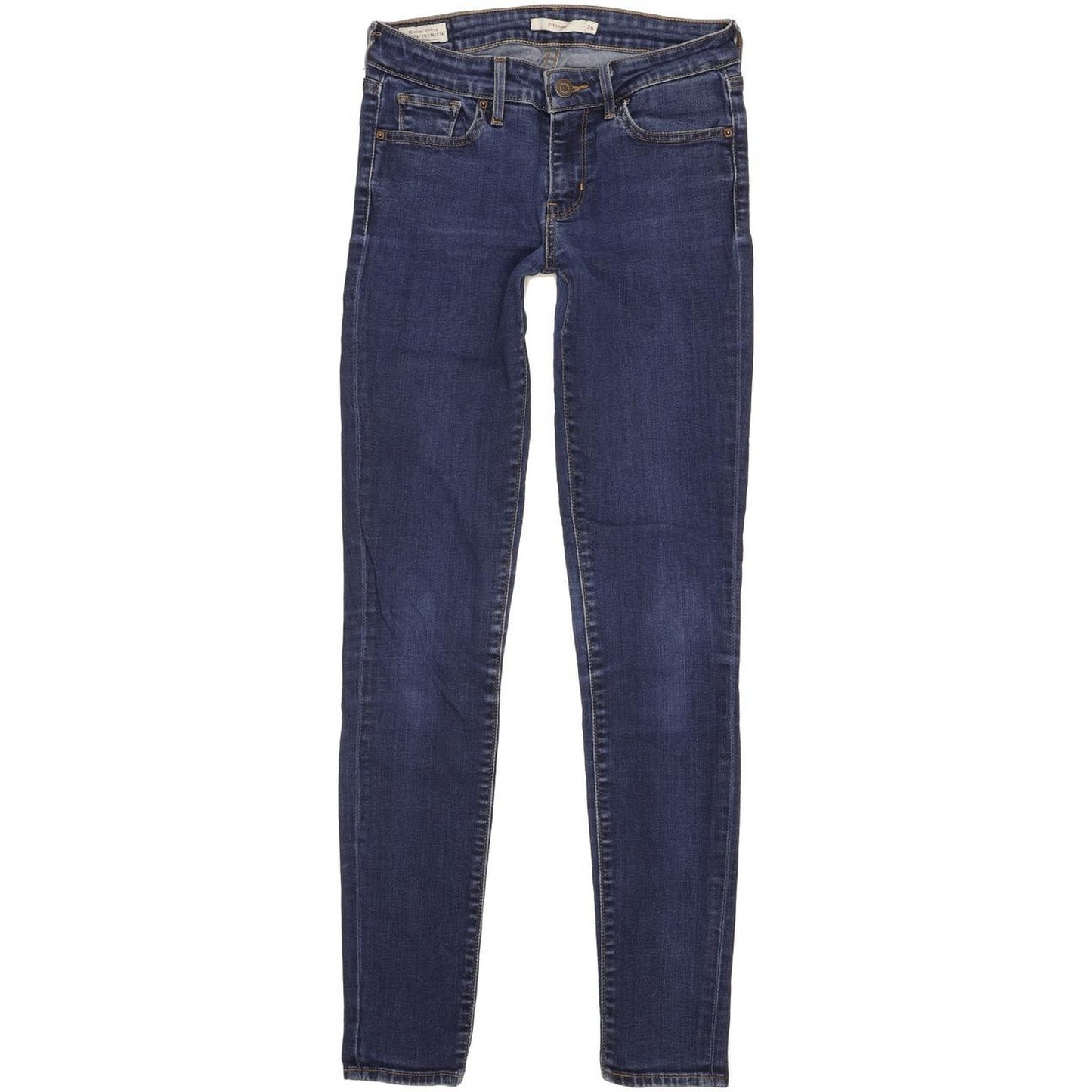 Levi's 711 Women Blue Skinny Slim Stretch Jeans W26 L31