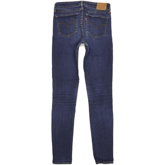 Levi's 711 Women Blue Skinny Slim Stretch Jeans W26 L31