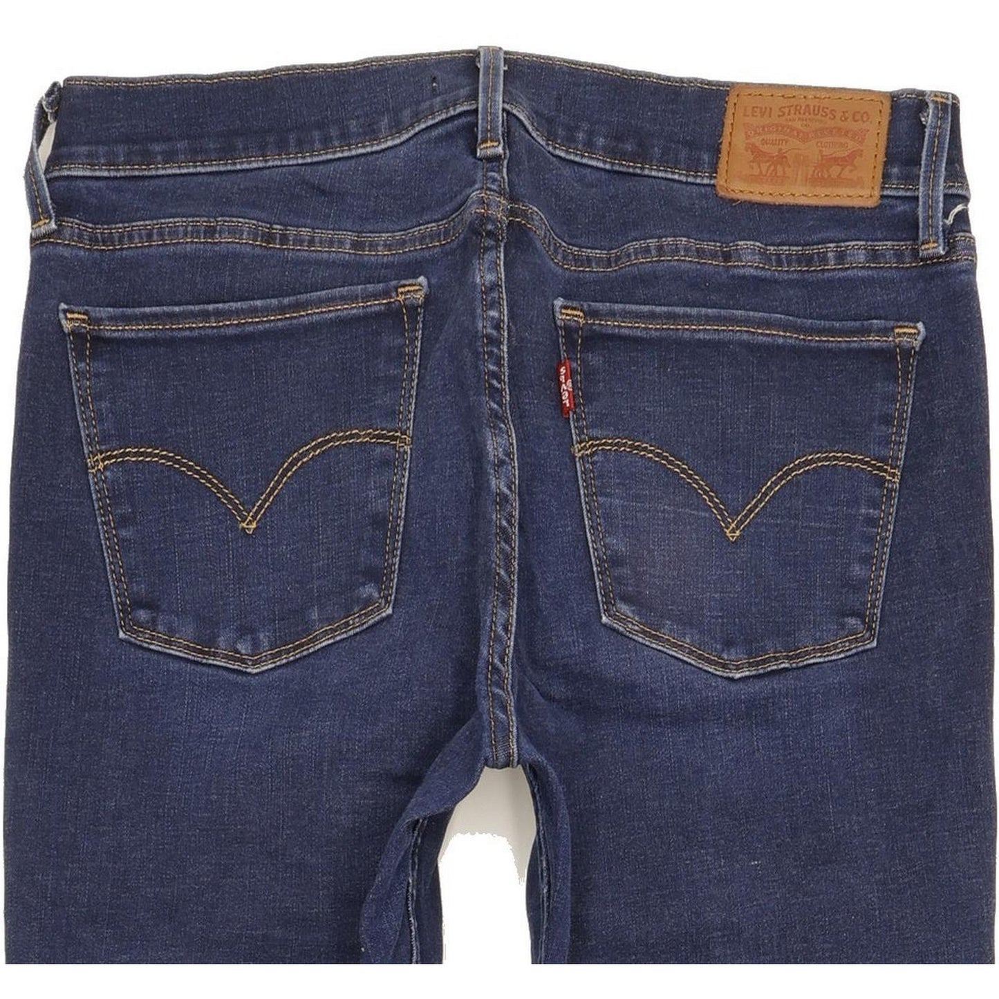 Levi's 710 Super Women Blue Skinny Slim Stretch Jeans W29 L31