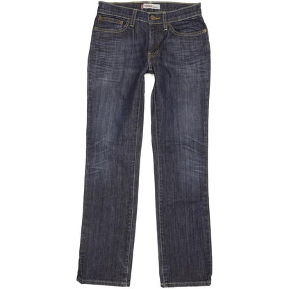 Levi's 528 Women Blue Straight Slim Stretch Jeans W28 L30
