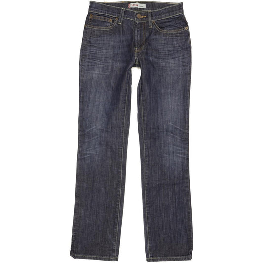 Levi's 528 Women Blue Straight Slim Stretch Jeans W28 L30