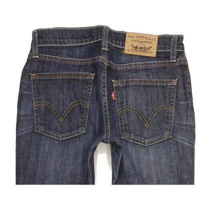 Levi's 528 Women Blue Straight Slim Stretch Jeans W28 L30