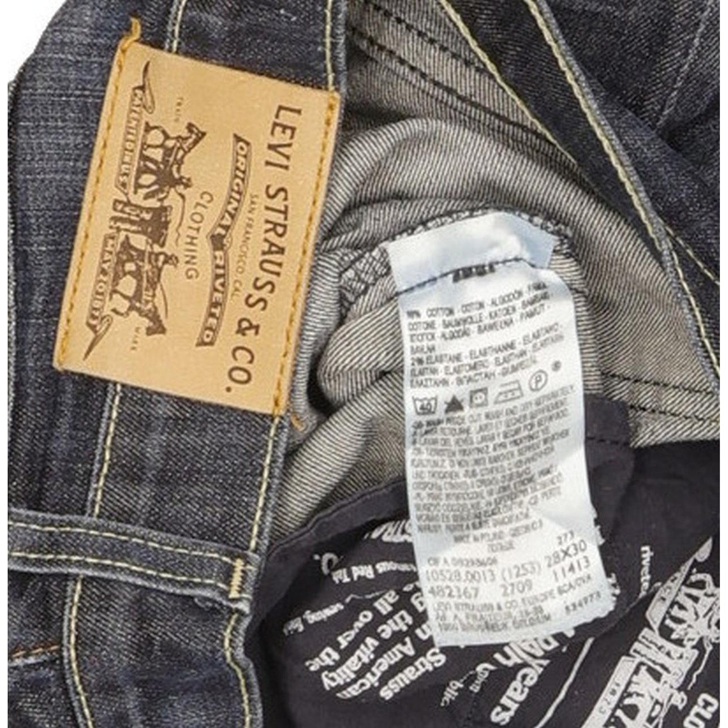 Levi's 528 Women Blue Straight Slim Stretch Jeans W28 L30