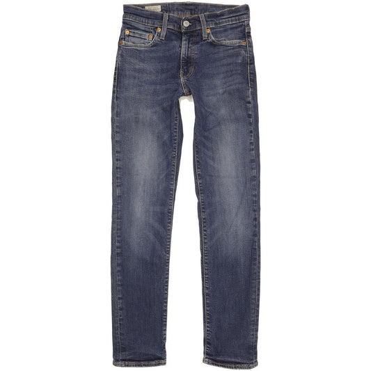 Levi's 511 Men Blue Straight Slim Stretch Jeans W29 L31